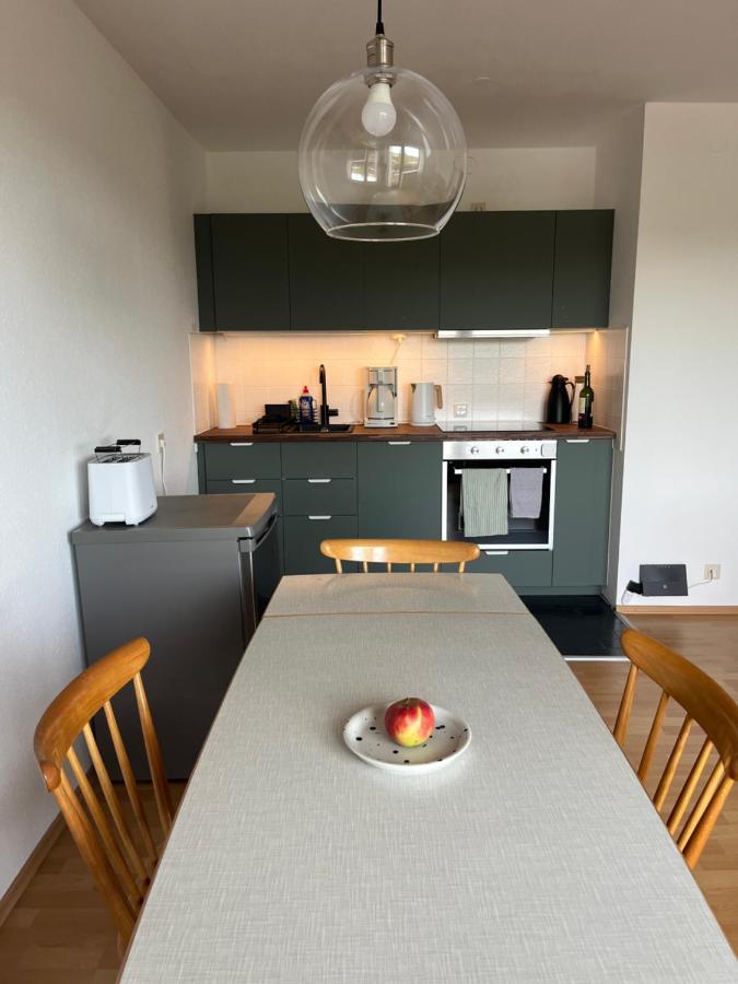 Helle Wohnung Mit Grossem Balkon 오베로이테 외부 사진